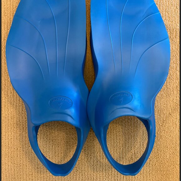 Aqua Sphere Alpha Fins – Blue Swim Training Fins (Size XL) - Picture 3 of 3